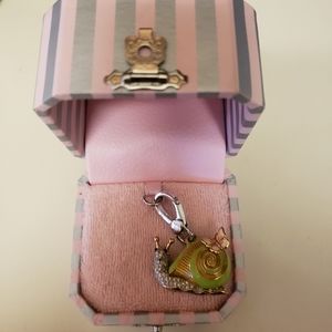 Juicy Couture snail charm